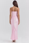 Sculpted Grace Strapless Gown