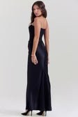 Sculpted Grace Strapless Gown