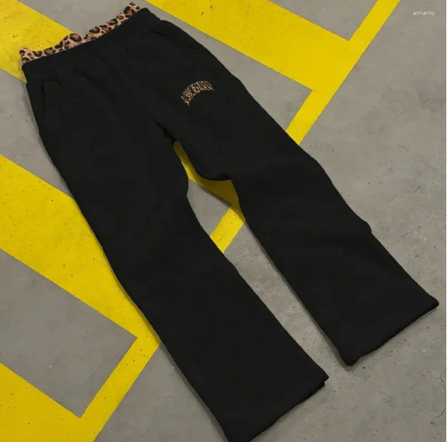 Leopard Detail Hoodie & Jogger Set