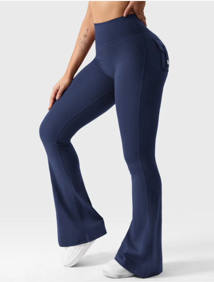Sculpted Flare Pocket Pants