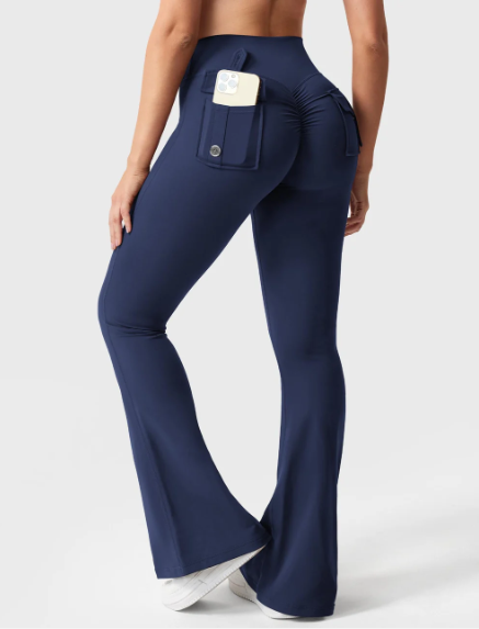 Sculpted Flare Pocket Pants