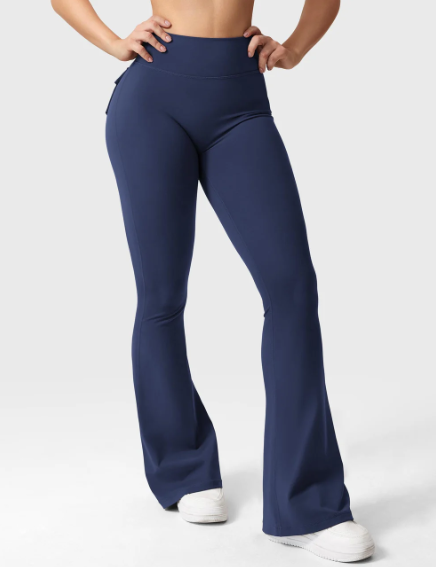 Sculpted Flare Pocket Pants