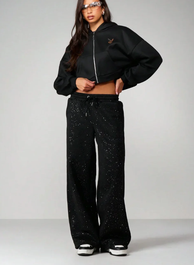 Luxe Sparkle Jogger Pants