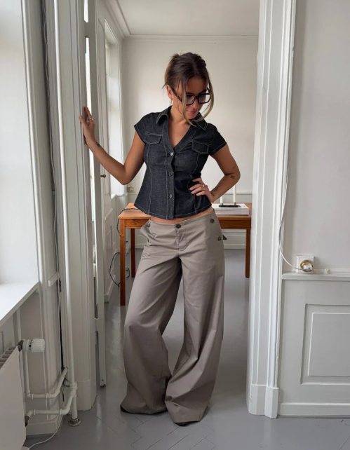 Effortless Chic Wide-Leg Pants
