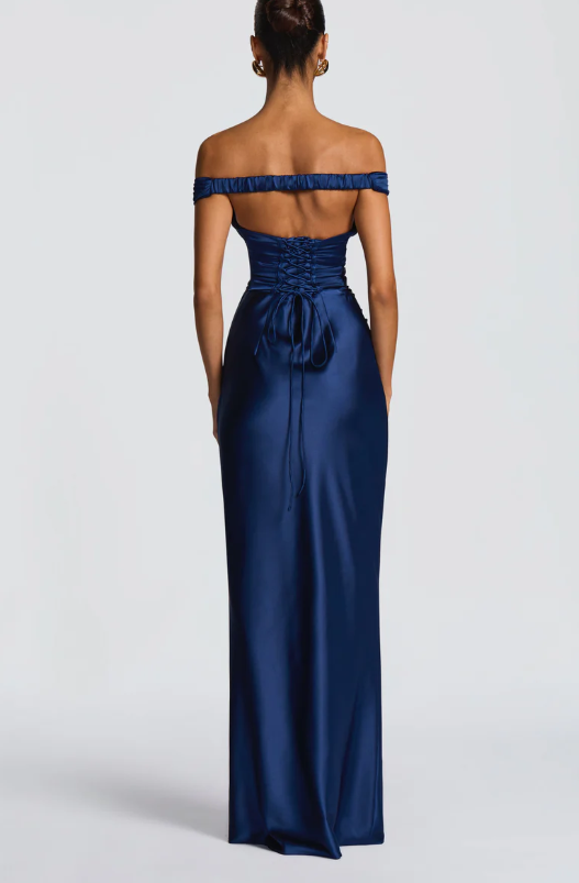 Timeless Elegance Off-Shoulder Gown