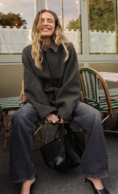 Effortlessly Elegant Belted Coat