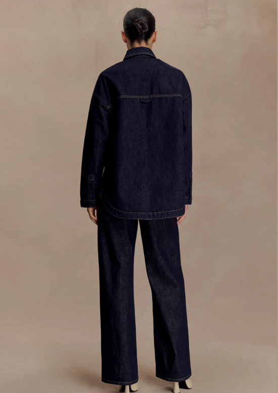 Effortless Denim Overshirt