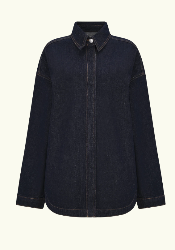 Effortless Denim Overshirt