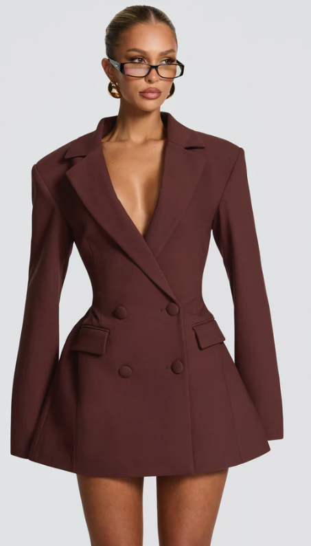 Bold Double-Breasted Blazer