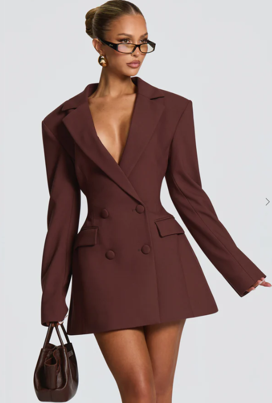 Bold Double-Breasted Blazer