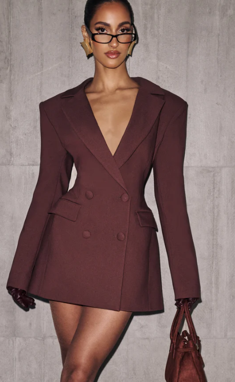 Bold Double-Breasted Blazer