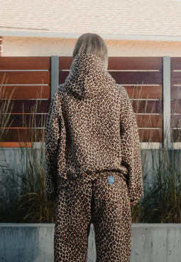 Leopard Print Lounge Set