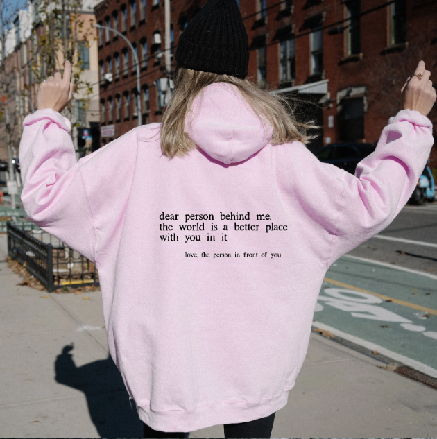 "Dear Person" Graphic Hoodie
