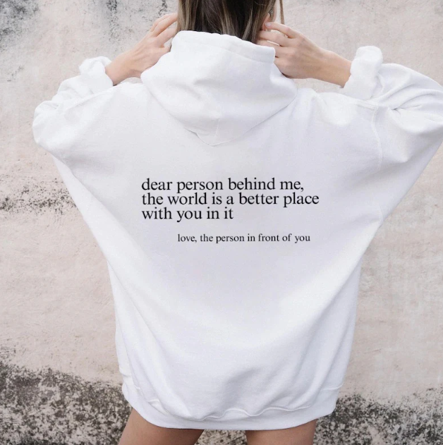 "Dear Person" Graphic Hoodie