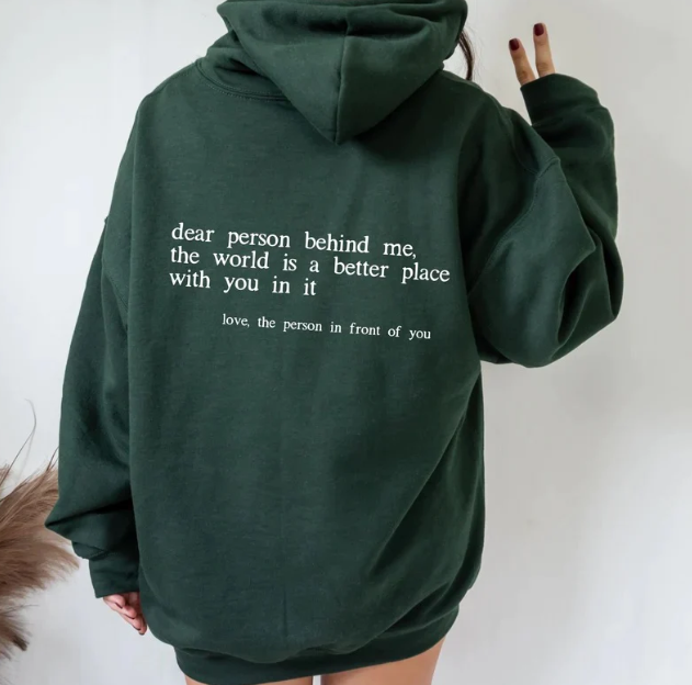 "Dear Person" Graphic Hoodie