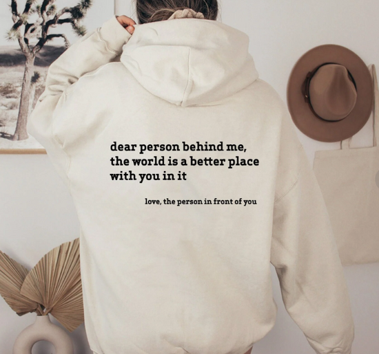 "Dear Person" Graphic Hoodie