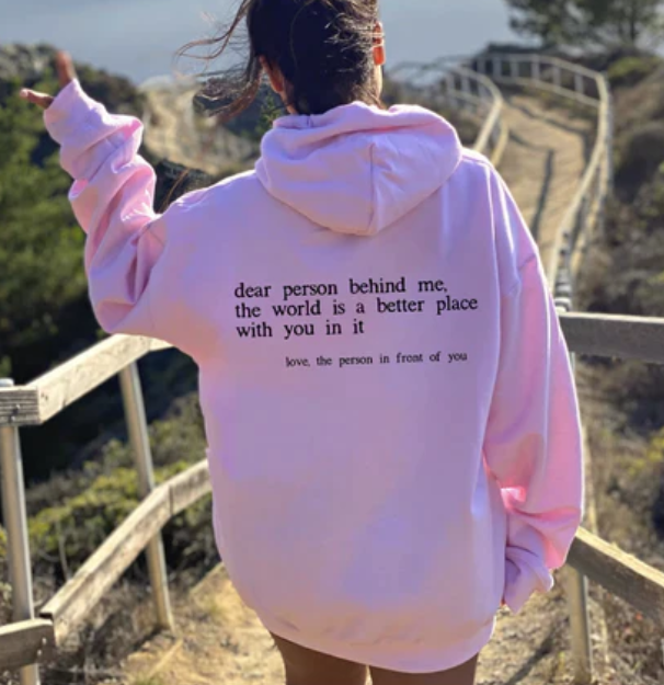 "Dear Person" Graphic Hoodie