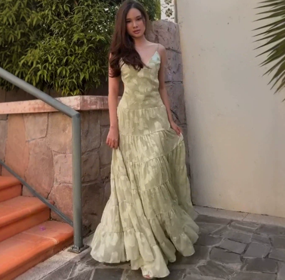 The Tiered Cami Maxi Dress