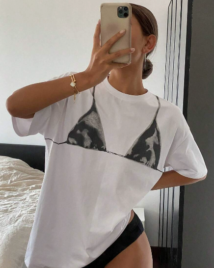 The Bikini Print Graphic T-Shirt