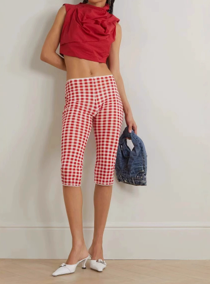 The Gingham Capri Pants