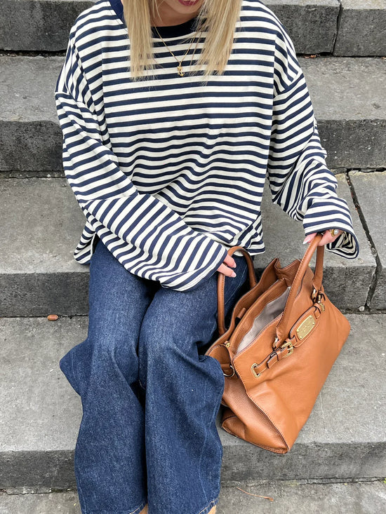 Striped Statement Top